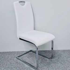 Milan White Dining Chair