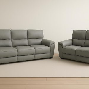 Paulo 3+2 Seater Genuine Leather Sofa Set