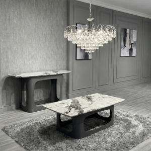 Lina Grey Marble Coffee Table