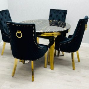 Sofia Marble Round Dining Table