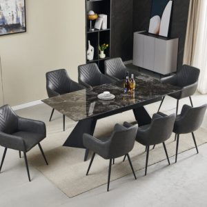 Chicago Extending Ceramic Table