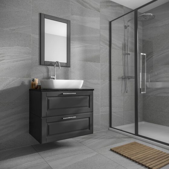 Verona Anderley Dark Grey (Glossy) - 600x600 - Image 2